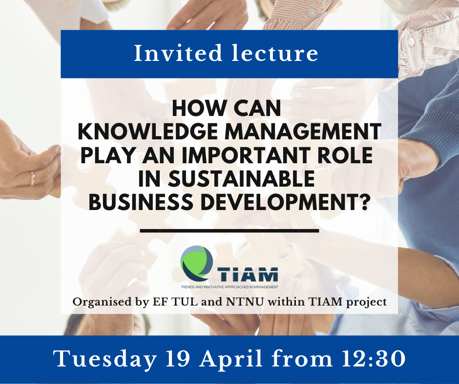 TIAM – Invited Lecture_Anne Grethe